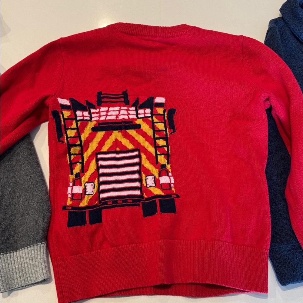 Boys Size 5T Sweater Bundle – 4 Pieces (GAP + Cat & Jack) – Cozy Fall/Winter - Picture 8 of 9